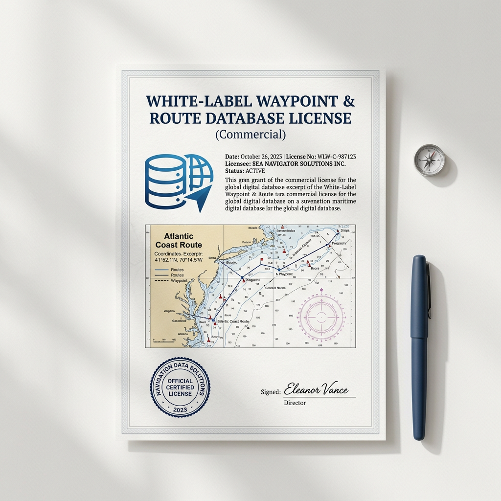 White-Label Waypoint & Route Database License